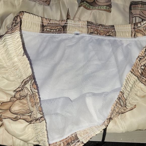 NWOT Men's 3XL Tiki Swimming 🏊‍♂️ Trunks - Picture 5 of 6